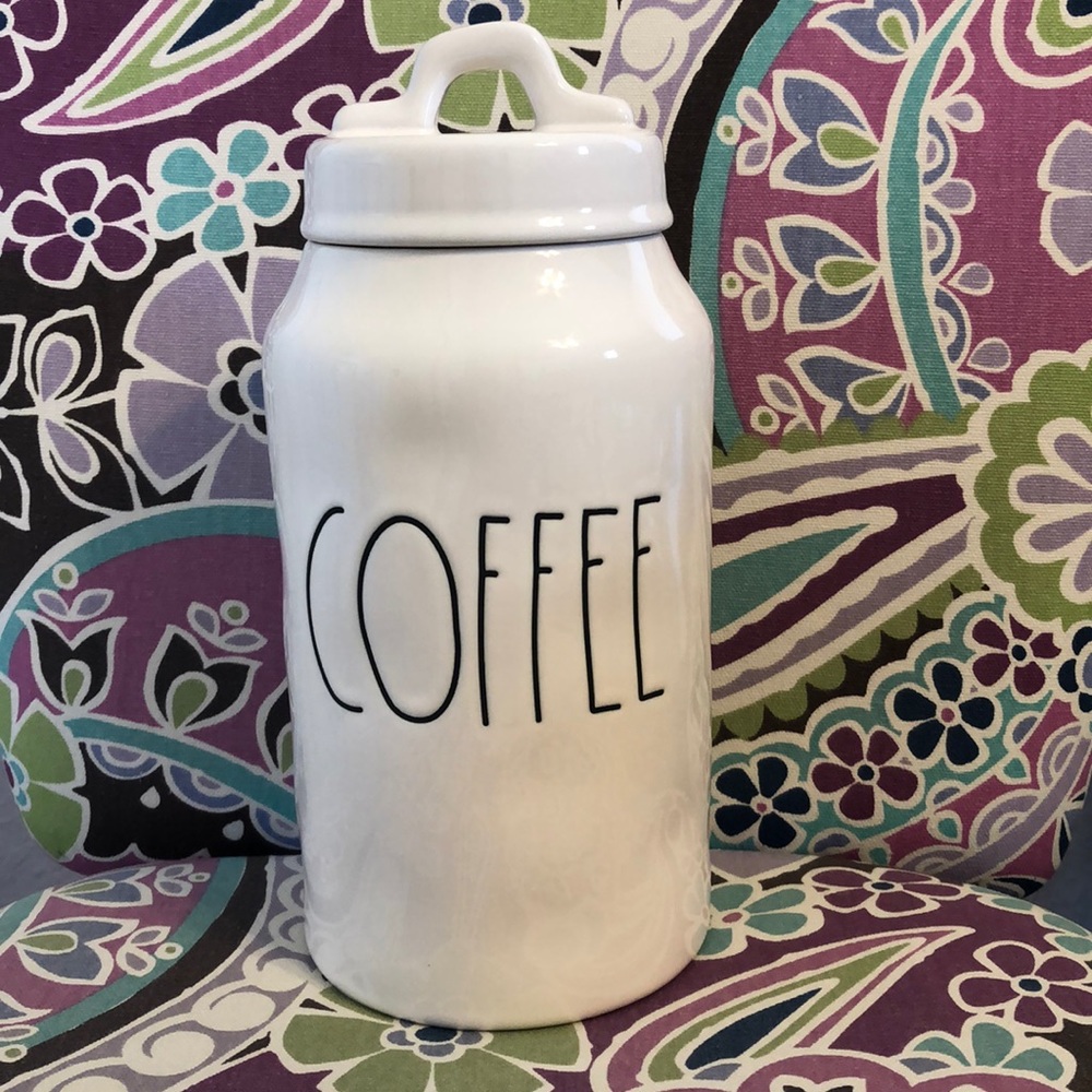 Rae Dunn COFFEE Canister New
